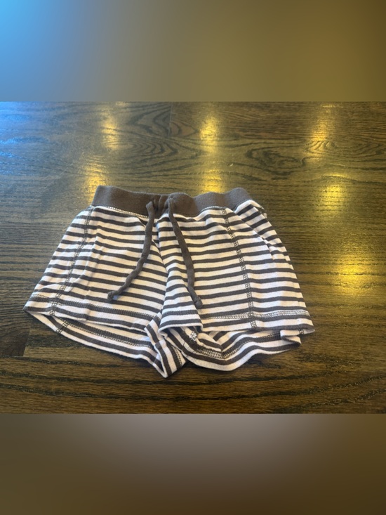 Old Navy Other - Old Navy Brown and Pink  Striped Knit Shorts with Drawstring